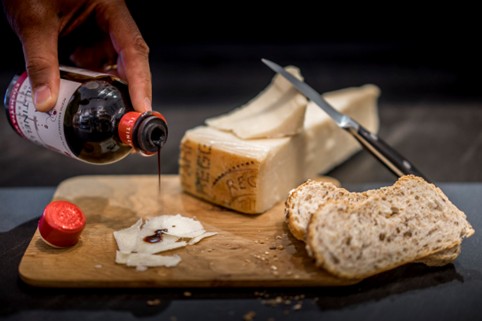 Two ways of telling the story of Balsamic Vinegar, one vision.