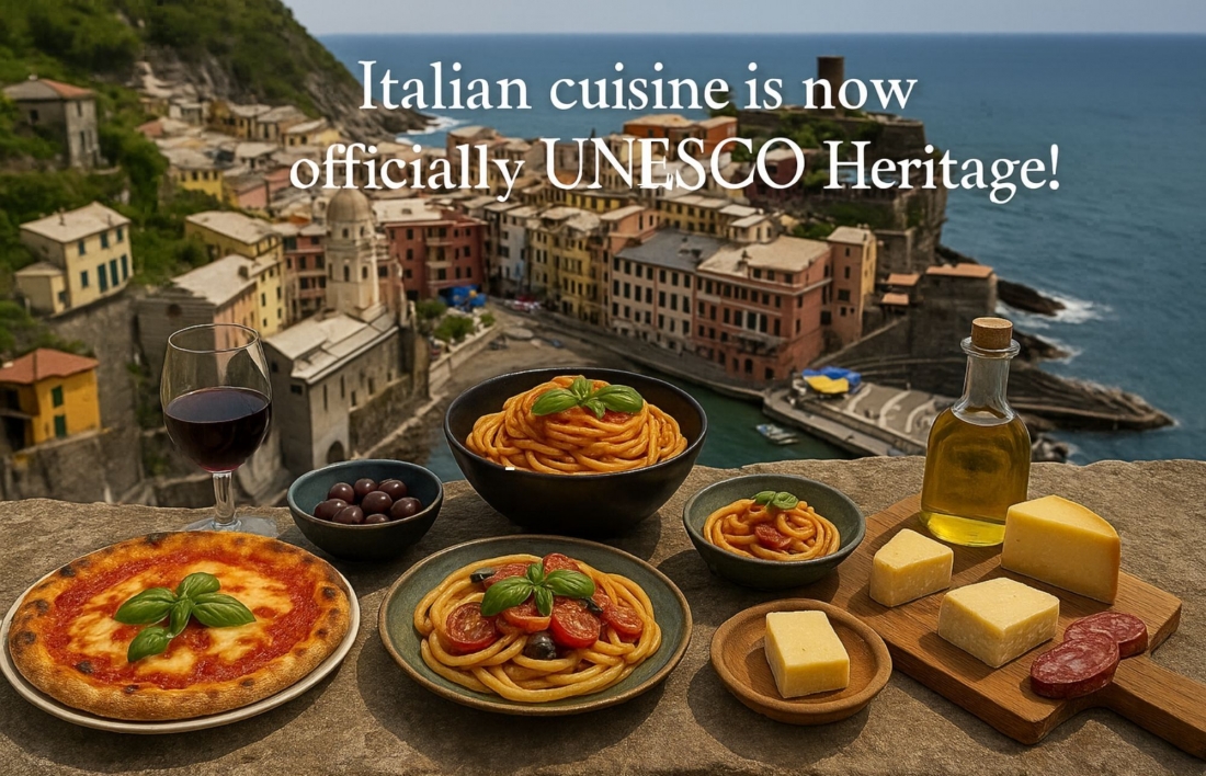 Italian cuisine is now officially UNESCO heritage!